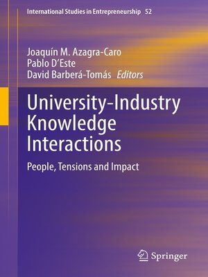cover image of University-Industry Knowledge Interactions